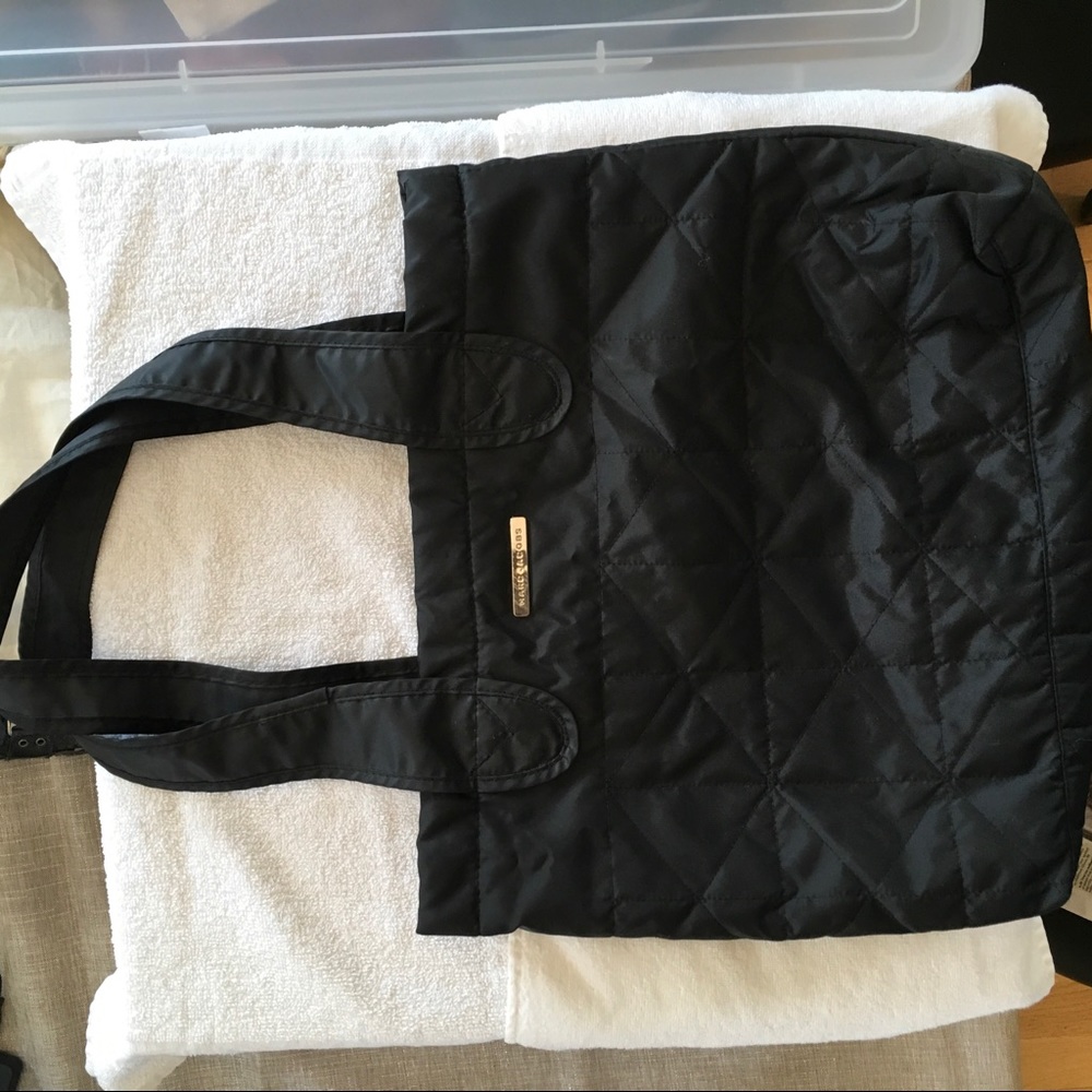 Marc Jacobs quilted tote bag black